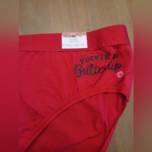 Red Cacique panties